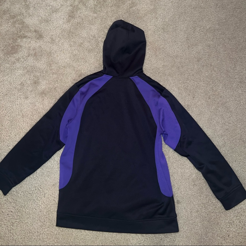 BoomBah Youth Purple & Black Lady Phantoms Hoodie size YL - Picture 10 of 11